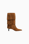 Tiered Fringe Western Boots
