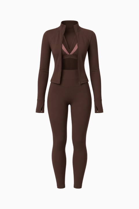 Contour Seamless Three-Piece Set