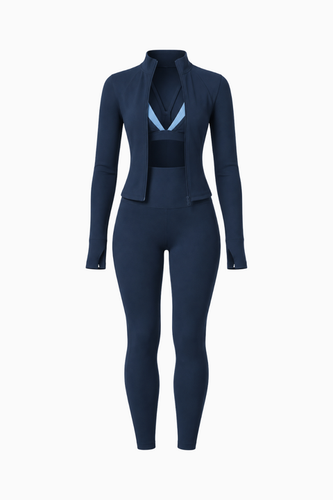Contour Seamless Three-Piece Set