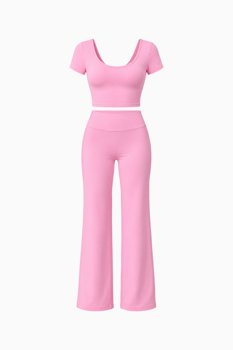 Cross Back Flare Active Set