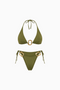 Black Bikini Set with Sculpted
