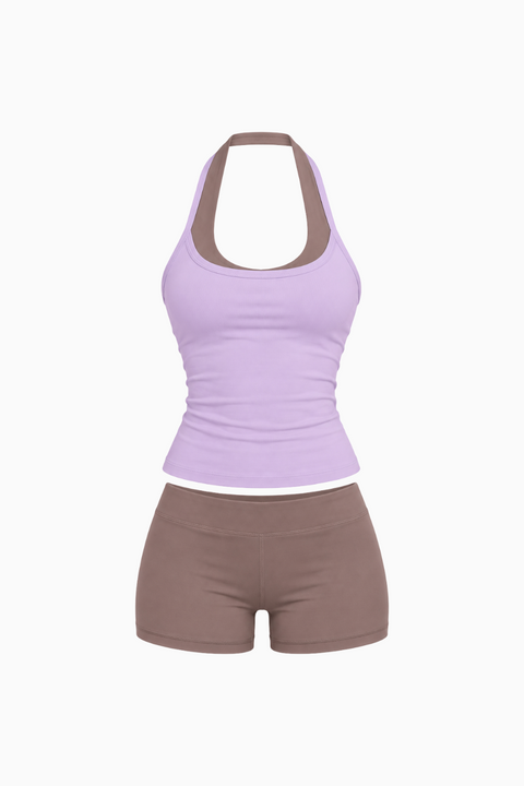Essential Two-Tone Yoga Set