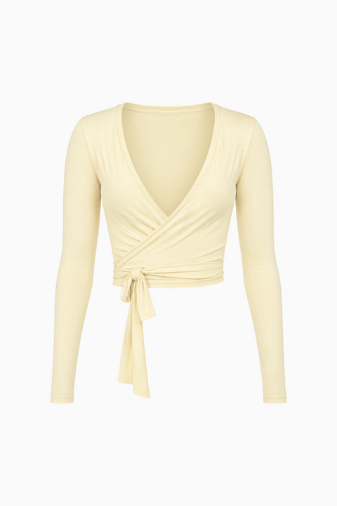 Soft Ballet Wrap Top