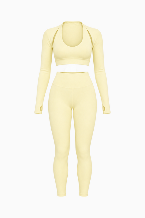 Completo sportivo a strati con bolero