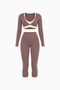 Layered V-Neck Active Set