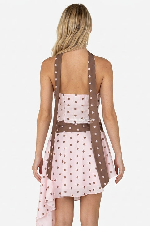 Polka-Dot-Rock-Set, asymmetrisch