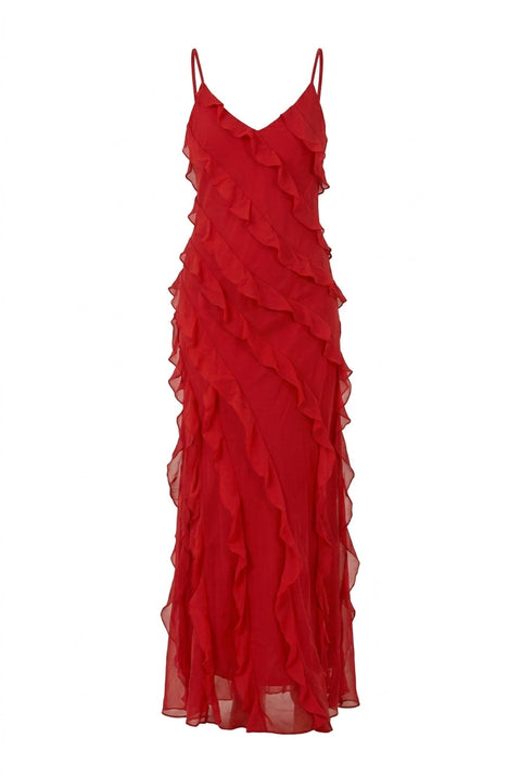 Angelica Ferro rotes Kleid