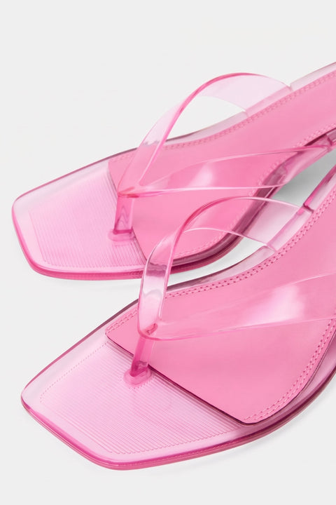 Translucent Thong Sandals