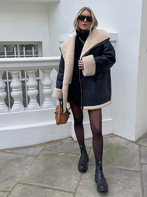 Hartford Oversized Jacket | | S | Agnese Studios
