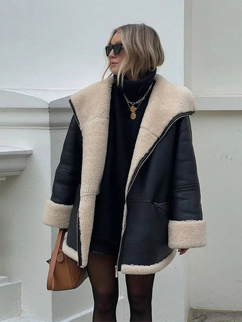 Hartford Oversized Jacket | | S | Agnese Studios