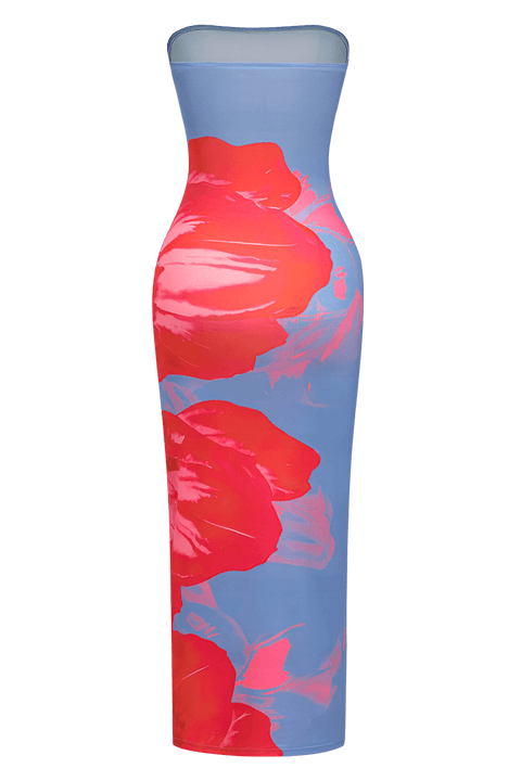Hunter Blue Dress | | S | Agnese Studios