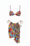 Vibrant Geometric Resort 3-Piece Bikini