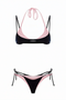 Bikini bicolore all’americana