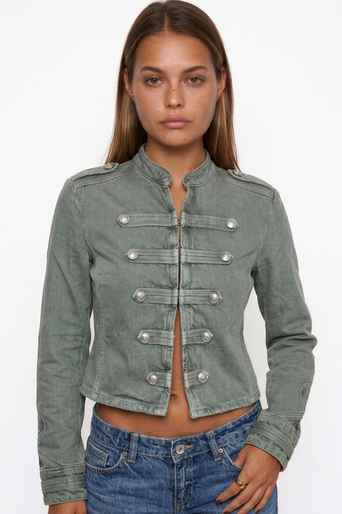 Vintage Wash Hussar Jacket