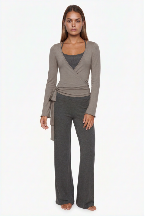Ribbed Wrap Lounge Set