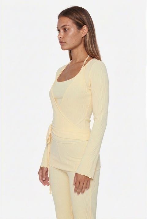 Ribbed Wrap Lounge Set