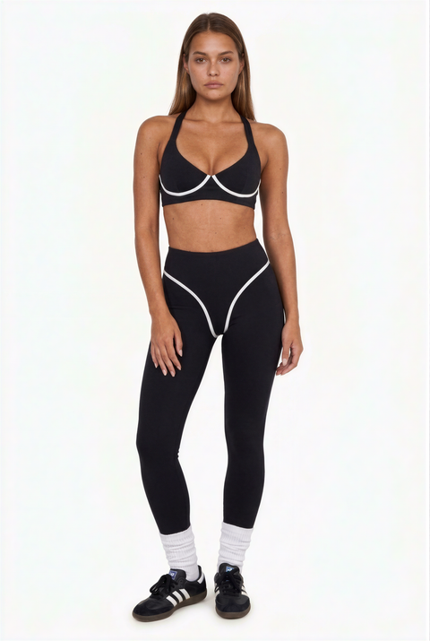 Contrast Piping Three-Piece Active Set