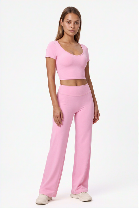 Cross Back Flare Active Set