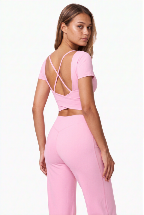 Cross Back Flare Active Set