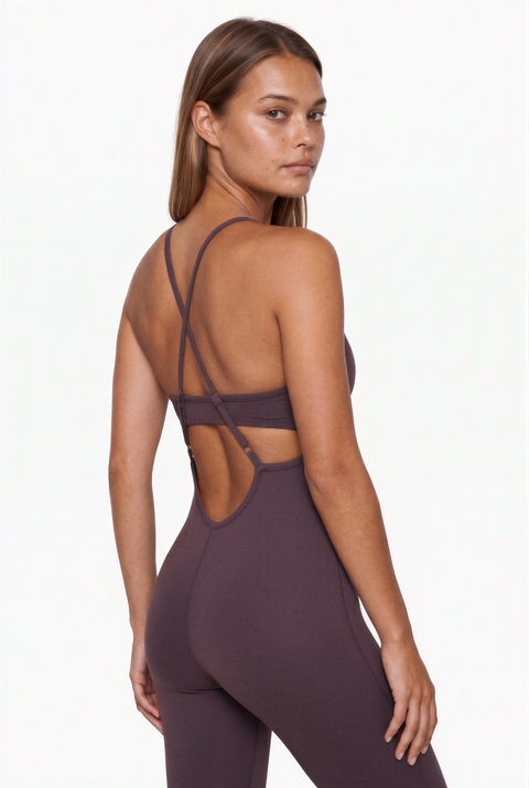 Cutout Flare Jumpsuit
