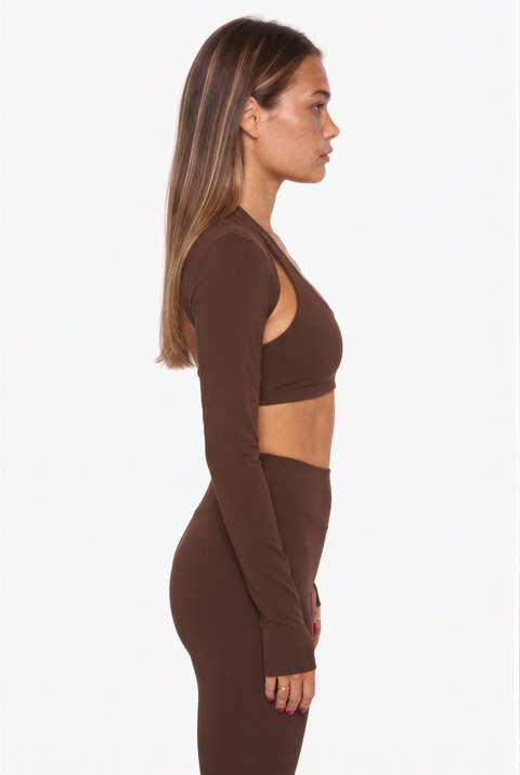Completo sportivo a strati con bolero