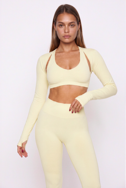 Completo sportivo a strati con bolero