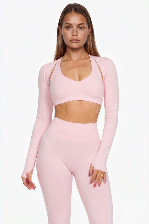 Completo sportivo a strati con bolero
