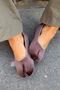 Tabi Velvet Ballerina Shoes