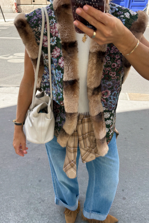 Floral Brocade Waistcoat