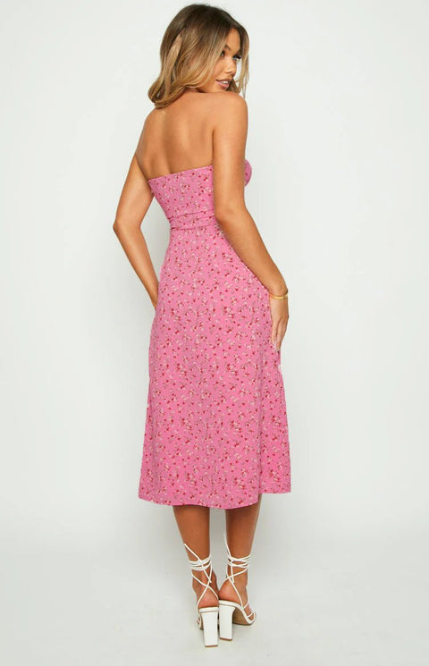 Jenova Pink Dress | | S | Agnese Studios