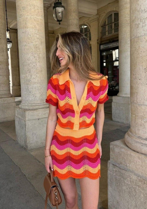 Leandra Ferretti Set | | XS | Agnese Studios
