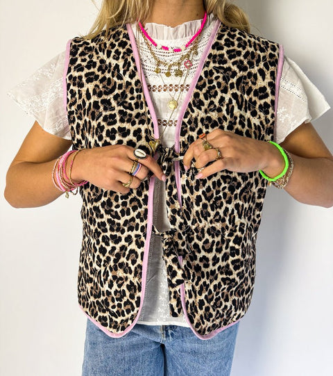Leoporinde Waistcoat | | S | Agnese Studios