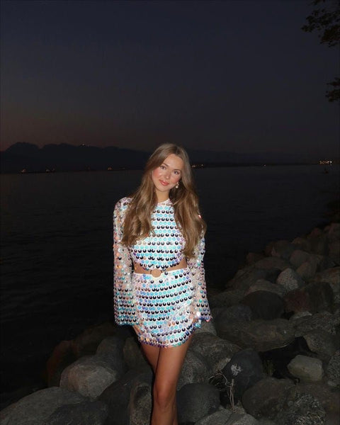 Lucrezia Fest Dress | | S | Agnese Studios