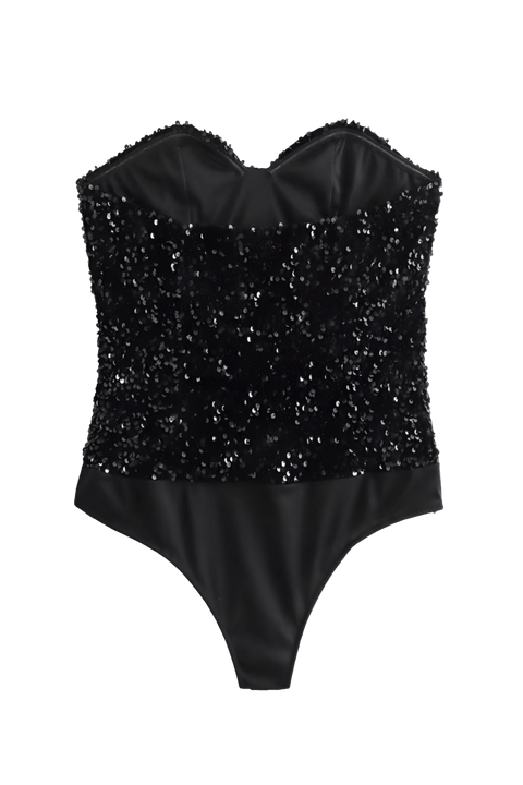 Nicolle Glitter Top | | S | Agnese Studios