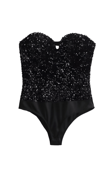 Nicolle Glitter Top | | S | Agnese Studios