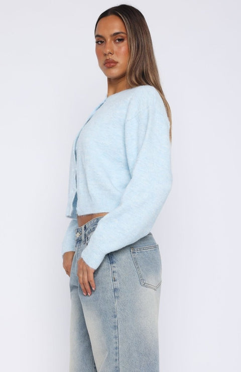 Oramita Blue Cardigan | | S | Agnese Studios
