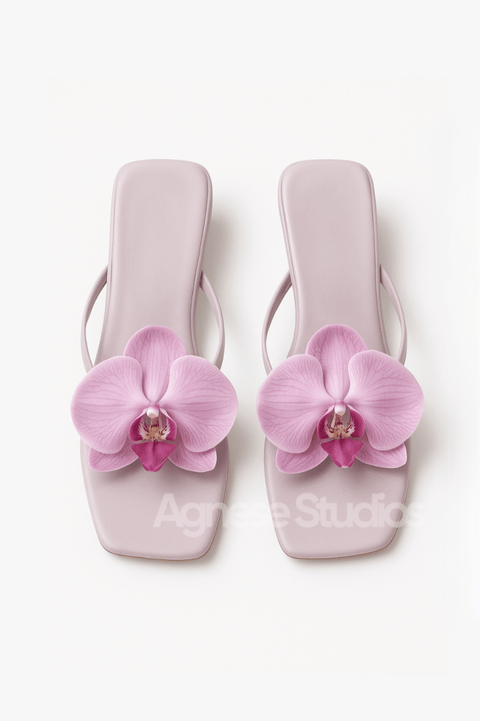 Petal Yellow Sandals | | 35 | Agnese Studios