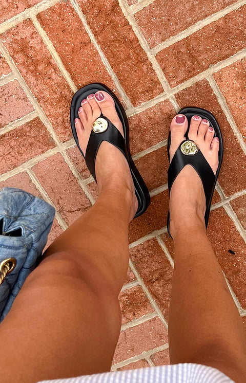 Val Blacked Sandals | | 35 | Agnese Studios