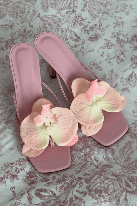 Wildflower Rose Sandals | | 35 | Agnese Studios